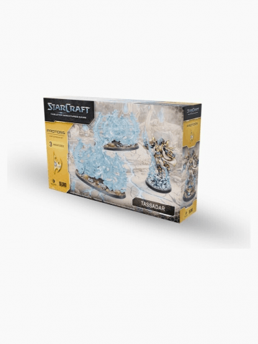 Figurkowa gra bitewna StarCraft - Tabletop Miniature Game - Protoss - Tassadar (3 figurki)