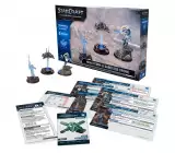 Figurkowa gra bitewna StarCraft - Tabletop Miniature Game - Terran - Nova Terra & Sabotage Drone (3 figurki) - Przygodowa gra planszowa