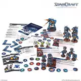 Figurkowa gra bitewna StarCraft - Tabletop Miniature Game - Terran Starter Set - Przygodowa gra planszowa
