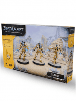 Figurkowa gra bitewna StarCraft - Tabletop Miniature Game - Zealot - Expansion Set (3 figurki)
