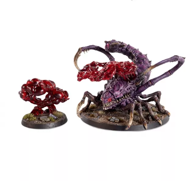Figurkowa gra bitewna StarCraft - Tabletop Miniature Game - Zerg - Defiler (2 figurki) - Gra planszowa