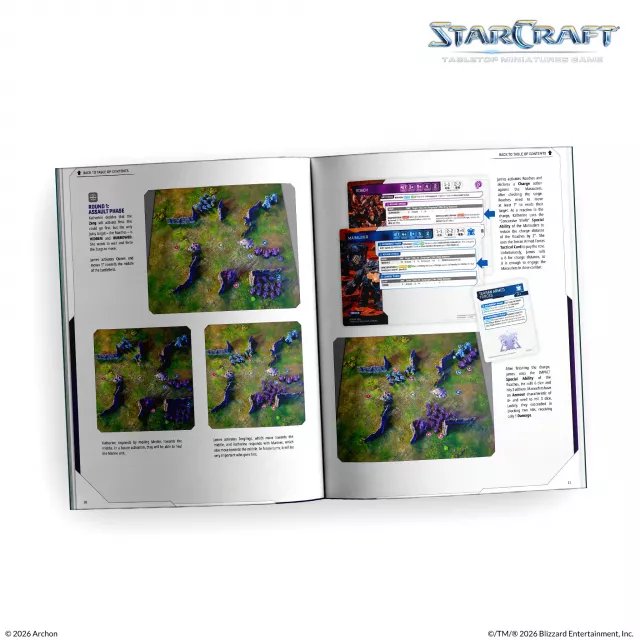 Książka StarCraft - Tabletop Miniature Game - Rulebook - Gra fabularna