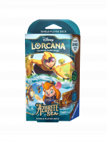 Gra karciana Lorcana: Azurite Sea - Emerald / Sapphire Starter Deck