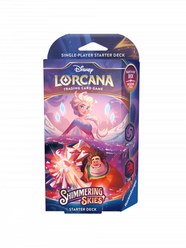 Gra karciana Lorcana: Shimmering Skies - Amethyst / Ruby Starter Deck