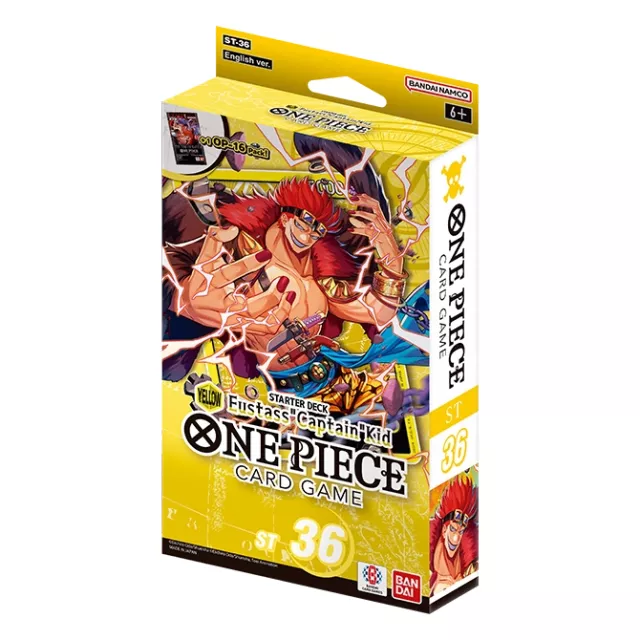 Gra karciana One Piece TCG: Starter Deck - Yellow Eustass - Kolekcjonerska gra karciana TCG