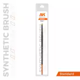 AK Synthetic Brush - Flat 1 - pędzel płaski (syntetyczny) - AK-Interactive