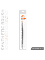 AK Synthetic Brush - Liner 17mm - pędzel do linii (syntetyczny)