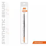 AK Synthetic Brush - Round 1 - pędzel okrągły (syntetyczny) - AK-Interactive