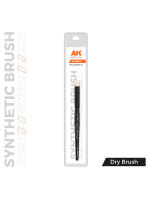 AK Synthetic Dry Brush - S - pędzel do techniki suchego pędzla (syntetyczny)