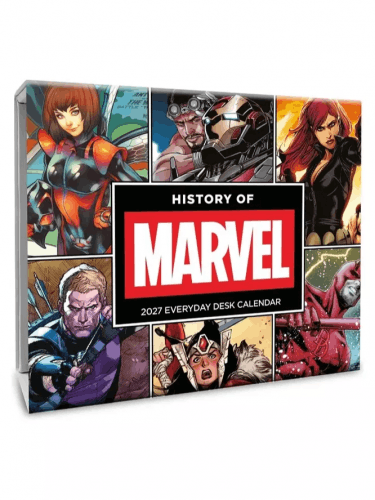 Kalendarz Marvel 2027 (stołowy)