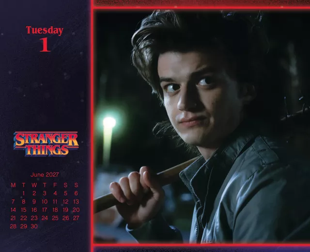 Kalendarz Stranger Things 2027 (biurkowy)
