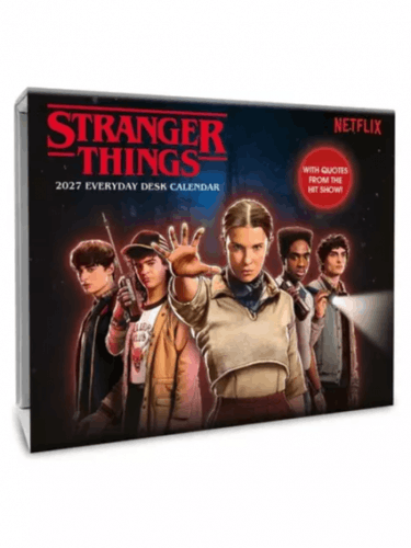 Kalendarz Stranger Things 2027 (biurkowy)