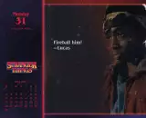 Kalendarz Stranger Things 2027 (biurkowy)