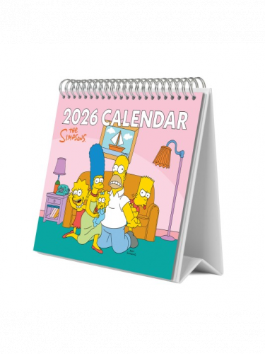 Kalendarz stołowy The Simpsons 2026