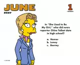 Kalendarz The Simpsons 2027 (stolní)