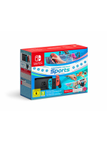 Konsola Nintendo Switch - Neon Red/Neon Blue + Switch Sports + 12 miesięcy Nintendo Online