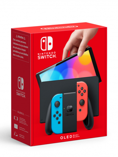 Konsola Nintendo Switch OLED model - Neon blue/Neon red (SWITCH)