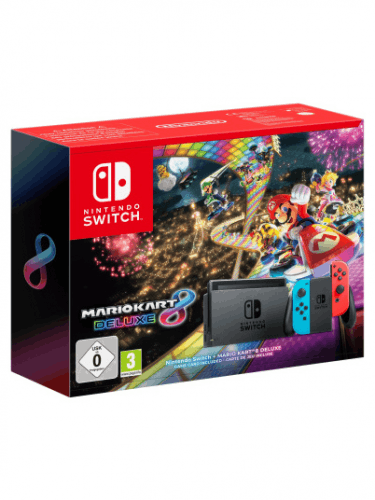 Konsola Nintendo Switch + Mario Kart 8 Deluxe (SWITCH)