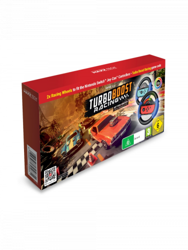 Turbo Boost Racing Kit - Gra + akcesoria (SWITCH)