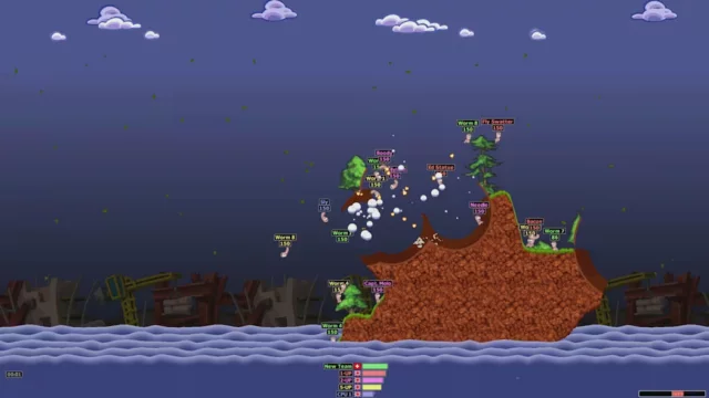 Worms Battlegrounds + Worms W.M.D dupl (SWITCH)