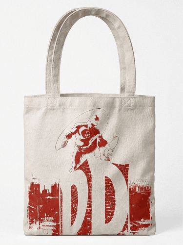 Torba płócienna Marvel - Daredevil White