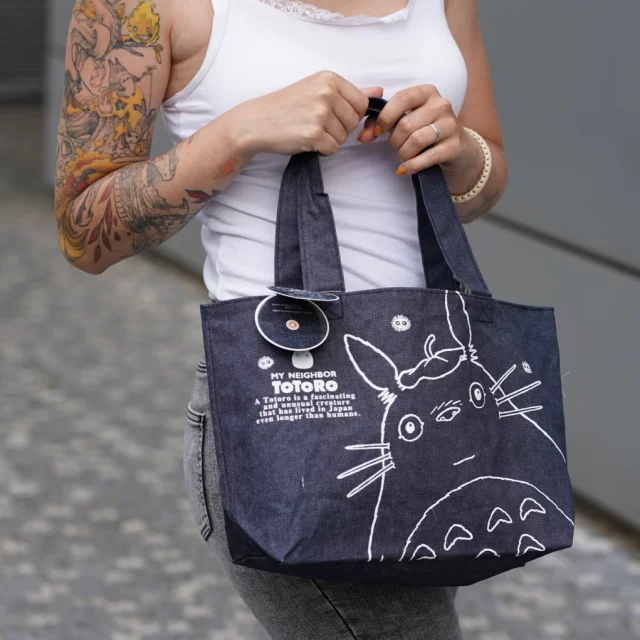 Denim Tote Lunch Bag - My Neighbor Totoro