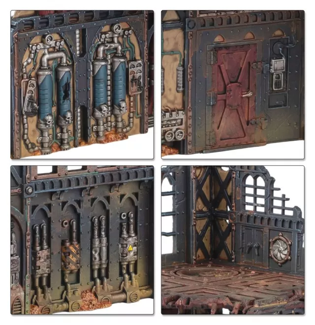 W40k: Battlefield Armageddon - Manufactorum Ruins (teren) - Gra planszowa