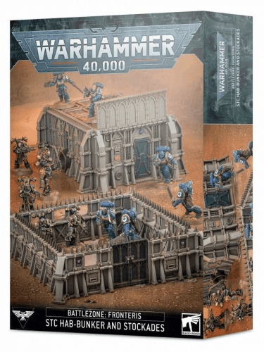 W40k: Battlezone: Fronteris - STC Hab-Bunker i Stockades (teren)