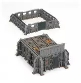 W40k: Battlezone: Fronteris - STC Hab-Bunker i Stockades (teren) - Warhammer