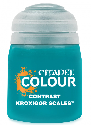 Citadel Contrast Paint (Kroxigor Scales) - farba kontrastowa - zielona