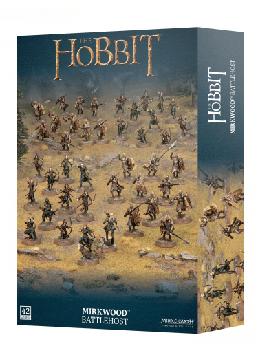 Gra planszowa The Hobbit - Middle-Earth Strategy Battle Game - Mirkwood Battlehost (42 figurki)