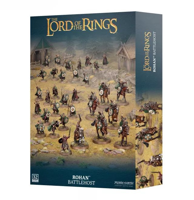 Gra planszowa The Hobbit - Middle-Earth Strategy Battle Game - Rohan Battlehost (32 figurki) - Lord of the Rings