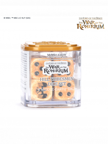 Kości The Lord of the Rings - Middle-Earth Strategy Battle Game - Hill Tribesmen Dice Set
