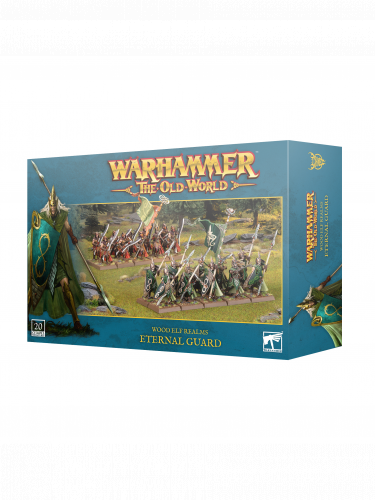 Warhammer The Old World - Wood Elf Realms - Eternal Guard (20 figurek)