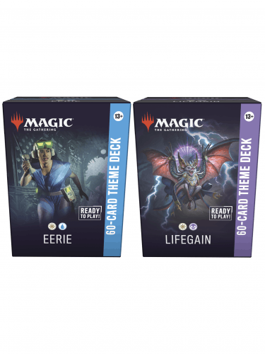 Zestaw Magic: The Gathering Secrets of Strixhaven - Lifegain Theme Deck + Eerie Theme Deck