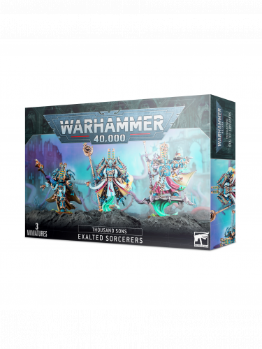 W40k: The Thousand Sons - Exalted Sorcerers (3 figurki)