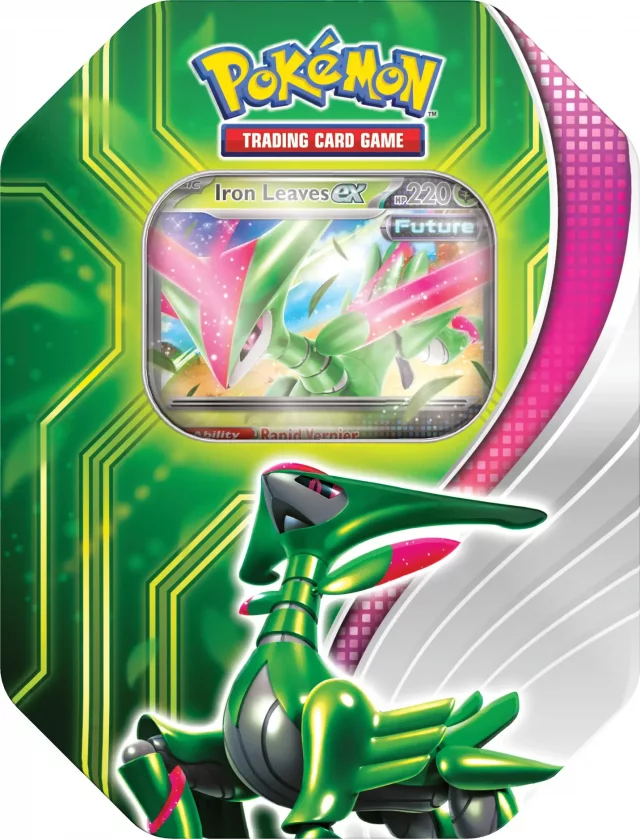 Gra karciana Pokémon TCG - Paradox Clash Tin Iron Leaves ex