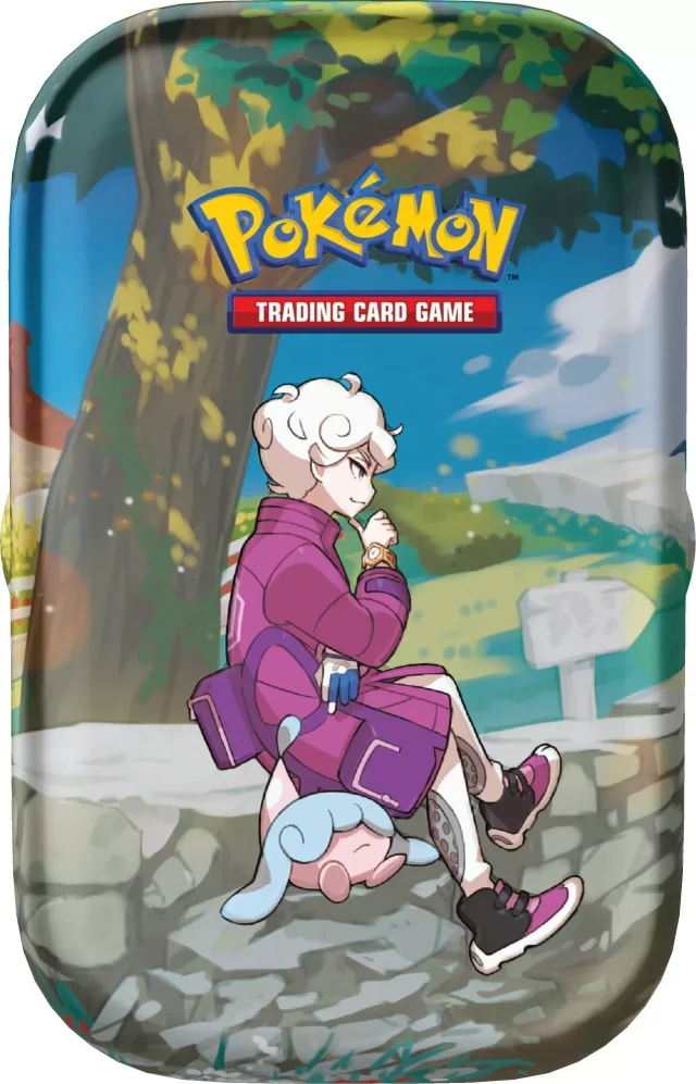 Karetní hra Pokémon TCG - Crown Zenith Mini Tin: Bede & Hatenna