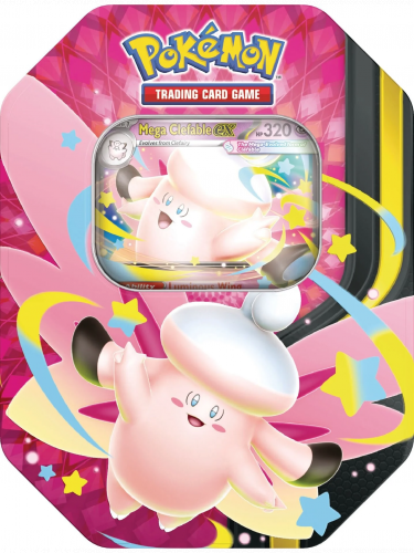 Gra karciana Pokémon TCG - Mega Clefable ex Tin