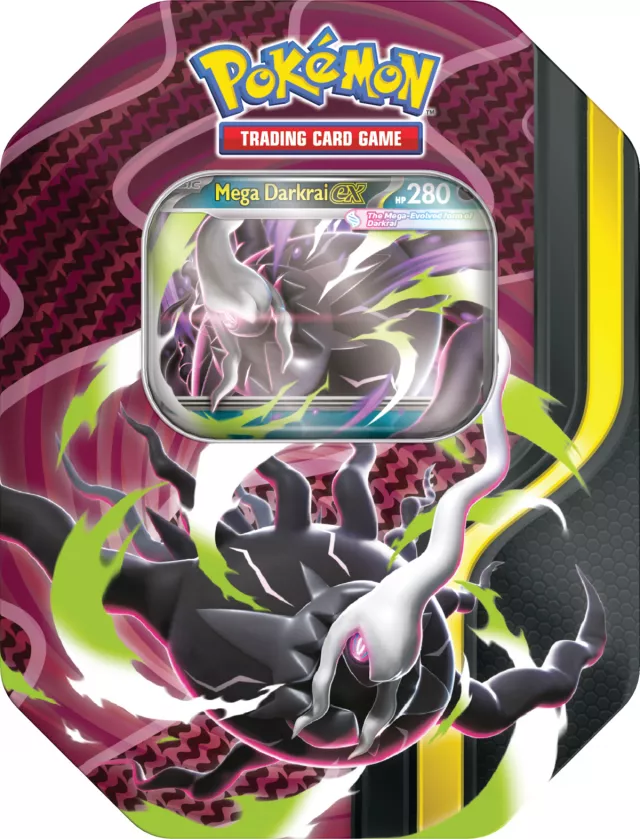 Gra karciana Pokémon TCG: Mega Forces Tin - Mega Darkrai ex Tin - Kolekcjonerska gra karciana TCG