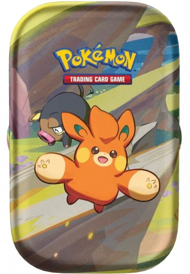 Gra karciana Pokémon TCG - Paldea Pals Mini Tin: Pawmi & Lechonk