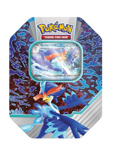 Gra karciana Pokémon TCG: Paldea Partners Tin - Quaquaval