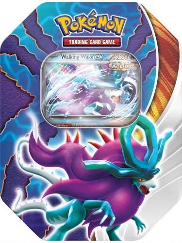 Gra karciana Pokémon TCG - Paradox Clash Tin Walking Wake ex