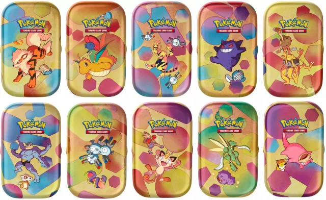 Gra karciana Pokémon TCG: Scarlet & Violet 151 - Mini Tin: Dragonite & Vileplume