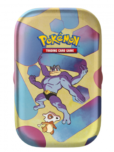 Gra karciana Pokémon TCG: Scarlet & Violet 151 - Mini Tin: Machamp & Cubone