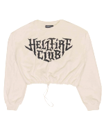 Bluza damska Stranger Things - Hellfire Club Crop Top