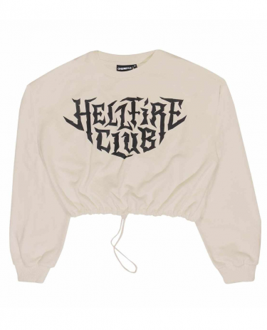 Bluza damska Stranger Things - Hellfire Club Crop Top