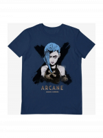 Koszulka Arcane - Jinx Portrait