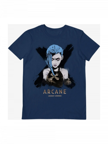 Koszulka Arcane - Jinx Portrait