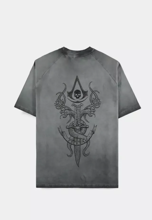 Koszulka Assassin's Creed: Black Flag Resynced - Jackdaw Oversized - Assassins Creed